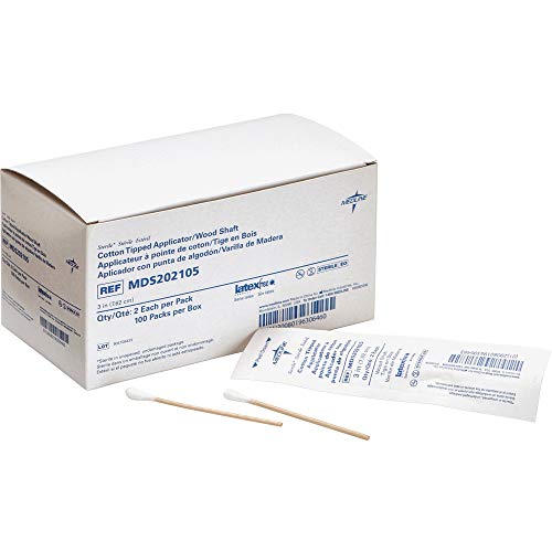 Medline Sterile Cotton-Tipped Applicators - Image 5