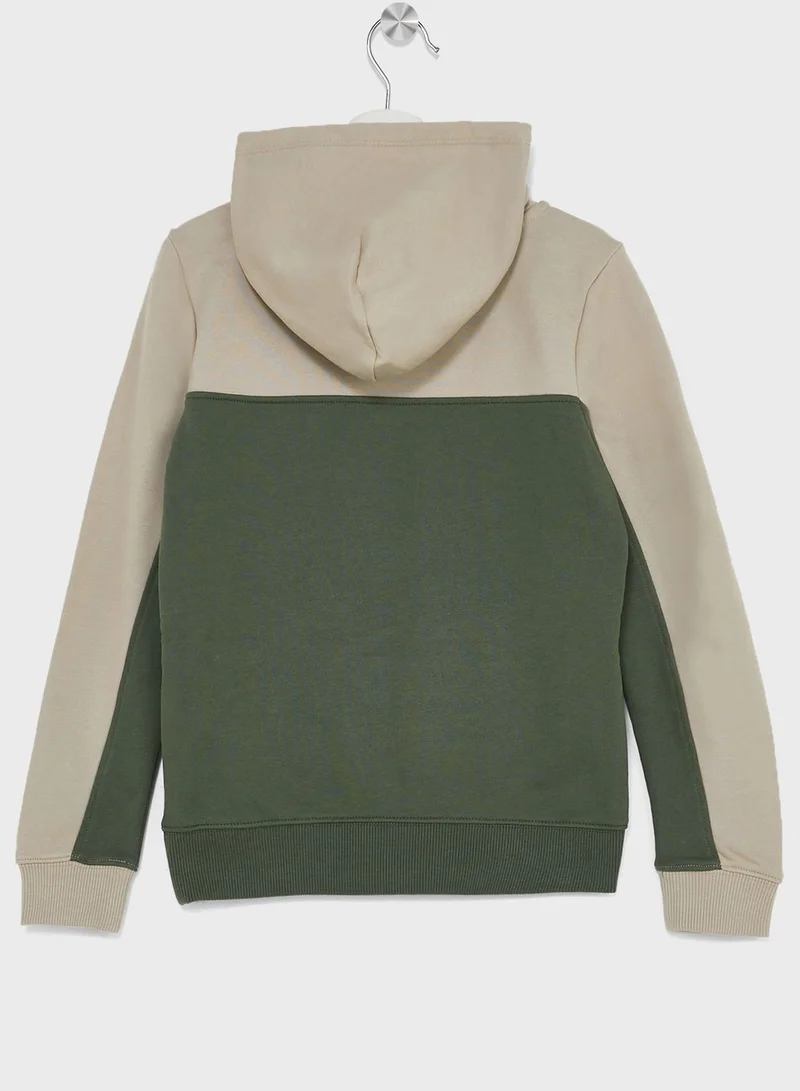 Calvin Klein Jeans Kids Colorblock Hoodie Set