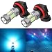 PHINLION H8 H11 LED Fog Light Bulb or DRL 3200 Lumens Super Bright Ice Blue Nonpolarity 3030 30 SMD Chips 12V H16 H11LL H8LL Fog Lamps Replacement for Cars Pack of 2 - Image 2