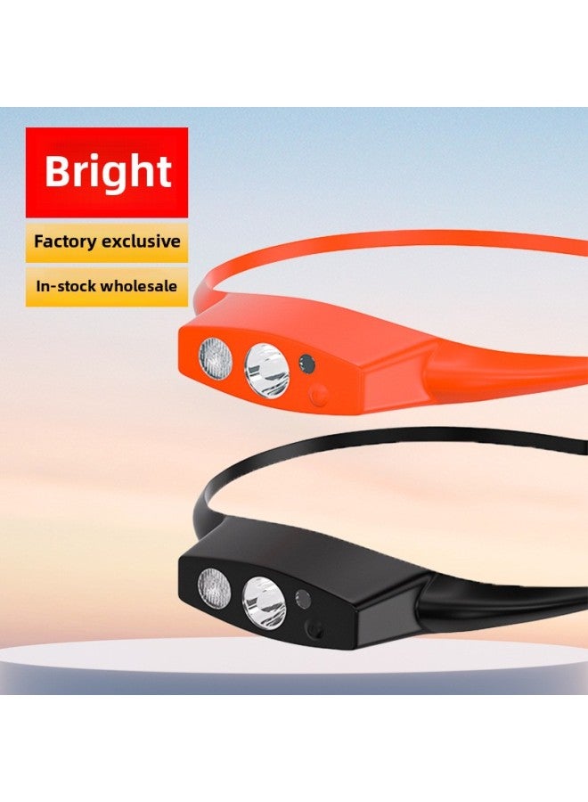 Strong Light Headlight Super Bright Long Endurance Outdoor Night Fishing Headlight Night Running Head-mounted Lighting Charging Fishing Small Headlight