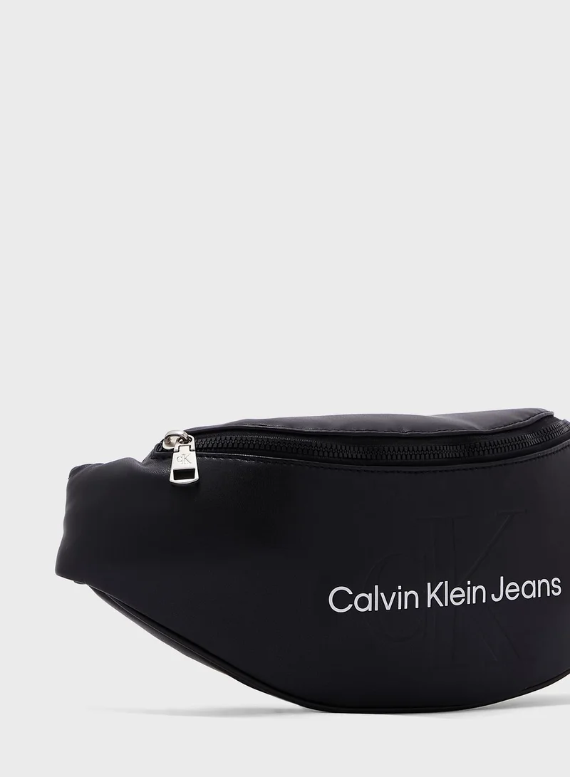 Calvin Klein Jeans Mid Zip Messenger Bag