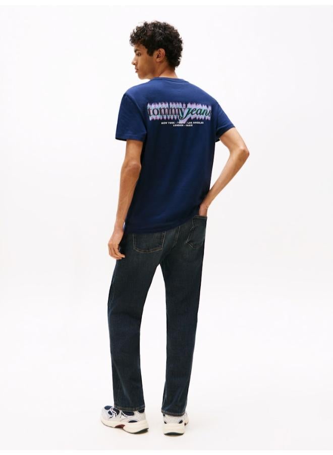 TOMMY JEANS Back Graphic Crew Neck T-Shirt - Image 2