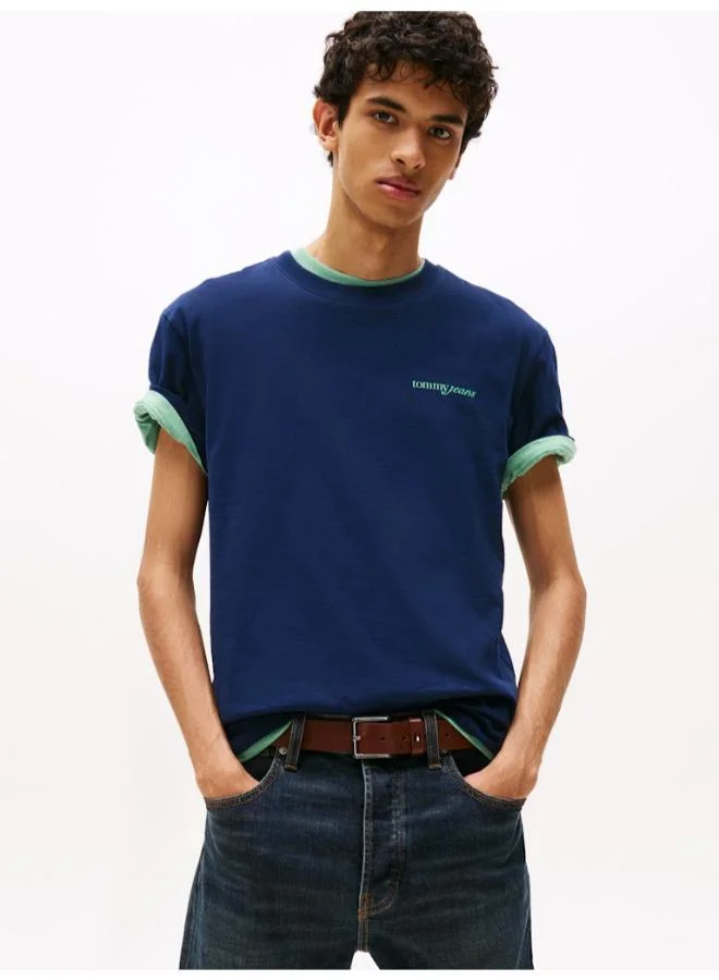 TOMMY JEANS Back Graphic Crew Neck T-Shirt