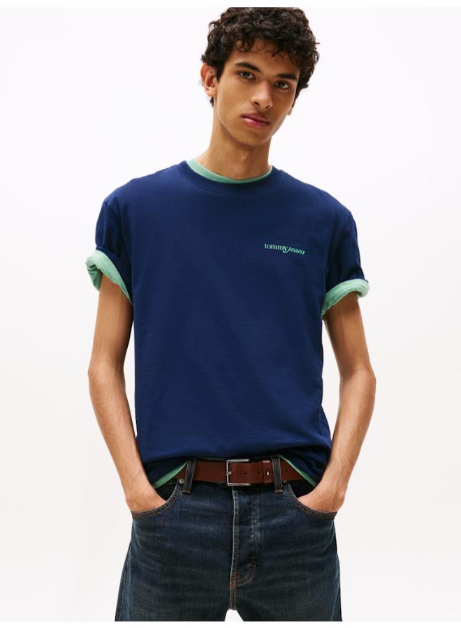 TOMMY JEANS Back Graphic Crew Neck T-Shirt - Image 1