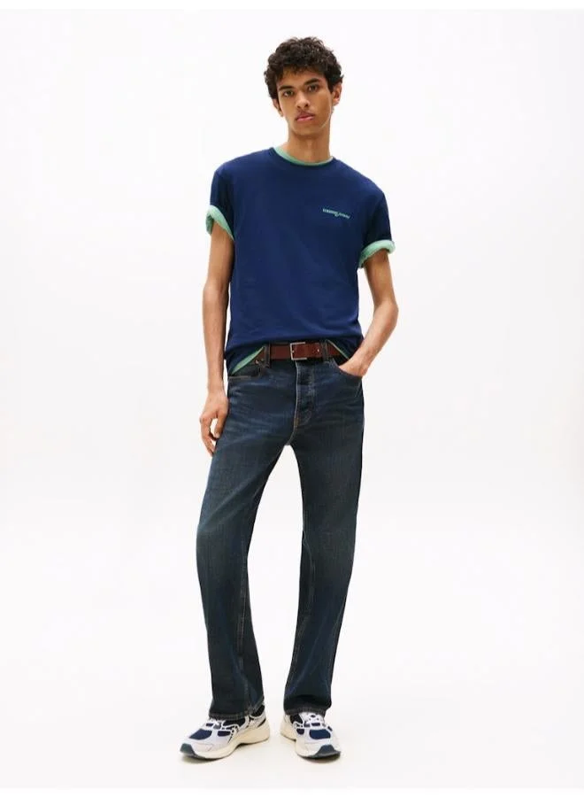 TOMMY JEANS  Back Graphic Crew Neck T-Shirt for Men | Best Price UAE