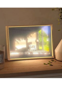 OPULENCE Led Art Painting Elegant Light Glow Wall Art Illuminated Painting Photo Shadow Frame Wall Bedroom Living Room Home Decor Photo Behind Picture  - Image 5