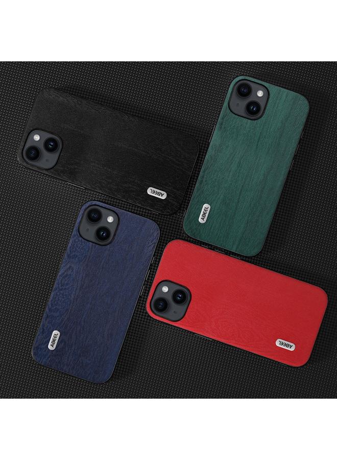 اس-توب جراب هاتف ABEEL من مادة البولي يوريثان بنسيج خشبي لهاتف iPhone 15 - Image 5