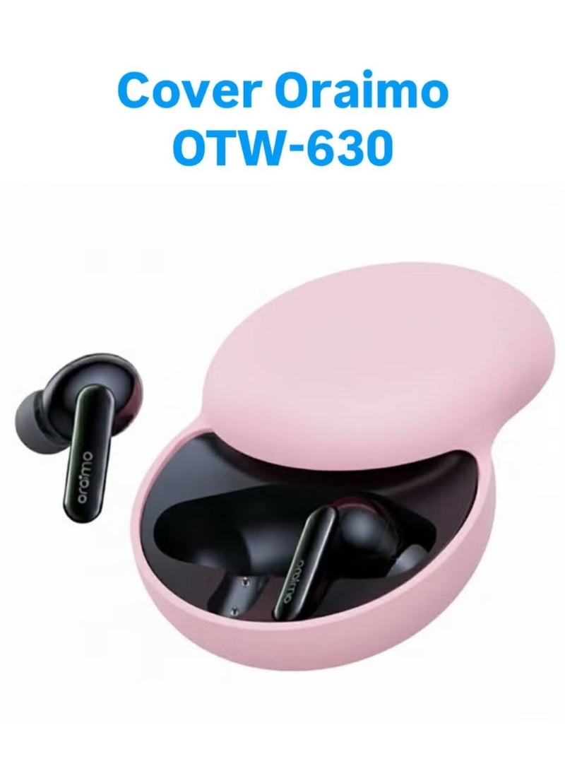 غطاء سيليكون لسماعات أورايمو OTW 630 سبيس بادز - بينك - Image 1