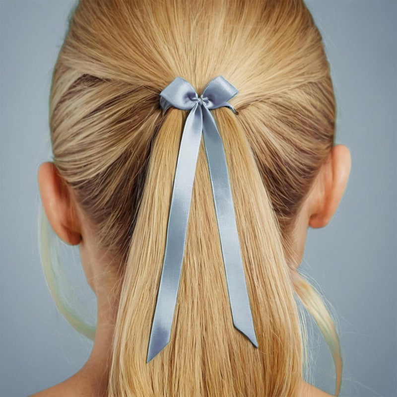 LilyRin Light Blue Ribbon 1/4 Inches 36 Yards Satin Roll Perfect for Art, Wedding, Wreath, Baby Shower, Packing Birthday, DIY Hair Accessories Scrapbooking Wrapping Christmas Other Projects Sky Color - Image 3