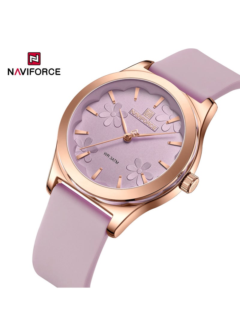 NAVIFORCE - Elegant Analog Watch with Stylish Dial Design Durable Strap Water Resistant Timepiece for Everyday and Formal Wear - Image 1