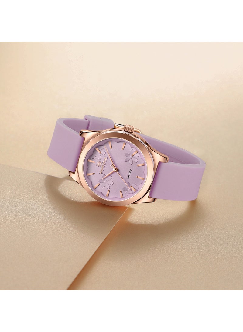 NAVIFORCE - Elegant Analog Watch with Stylish Dial Design Durable Strap Water Resistant Timepiece for Everyday and Formal Wear - Image 1