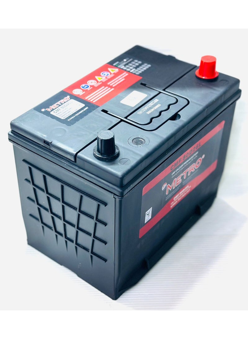 Metro Car Battery 12V 70AH 80D26L-MF - Image 5