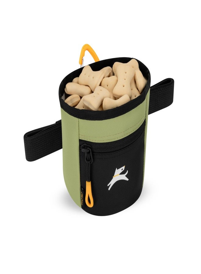 OllyDog حقيبة مكافآت OllyDog Goodie، حقيبة مكافآت الكلاب، مشبك حزام الخصر للتدريب بدون استخدام اليدين، إغلاق مغناطيسي، أدوات تدريب الكلاب وتعديل السلوك، ثلاث طرق للارتداء (راحة اليد) - Image 4