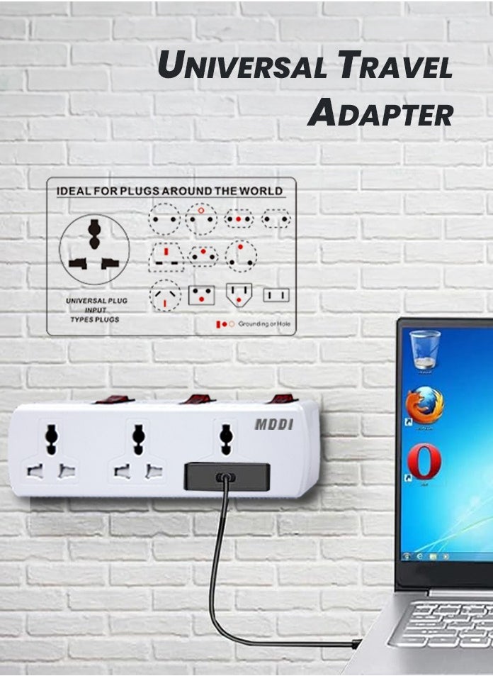 MODI - 6 Way Universal Adaptor 13A - Image 1