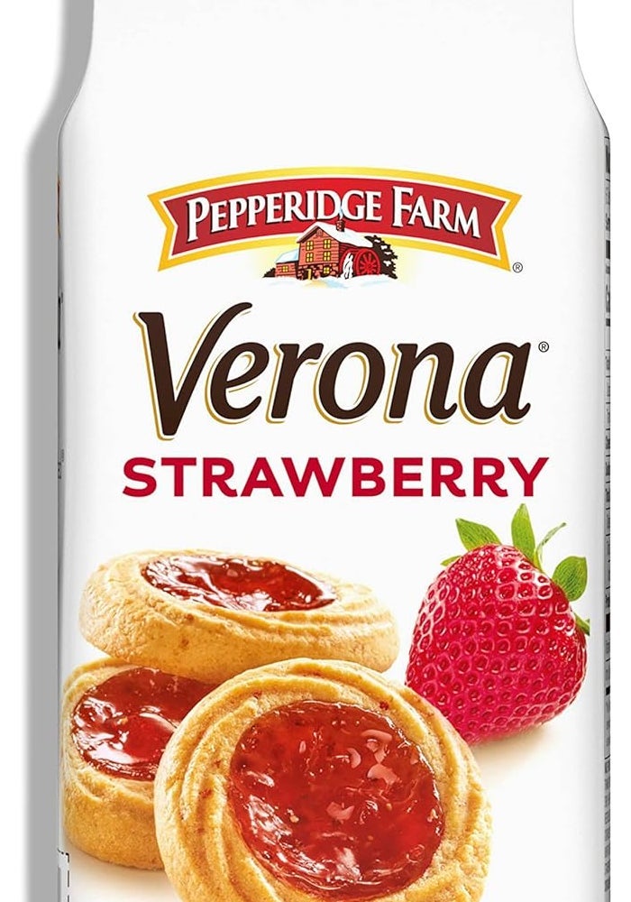 Pepperidge Farm Verona Strawberry Thumbprint Cookies - Image 1