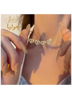 2-In-1 Lucky Clover Leaf Cute Heart Necklace Tiny 14k Gold Heart Pendant Choker Necklaces Small Gold Love Open Heart Chain Necklace for Women Dainty Gold Necklace Gifts for Her By Julia Store - pzsku/ZF2CAA7DCF02F21CE1368Z/45/_/1716325937/d7ddb6c2-78c6-4cc0-9876-ce81db150512