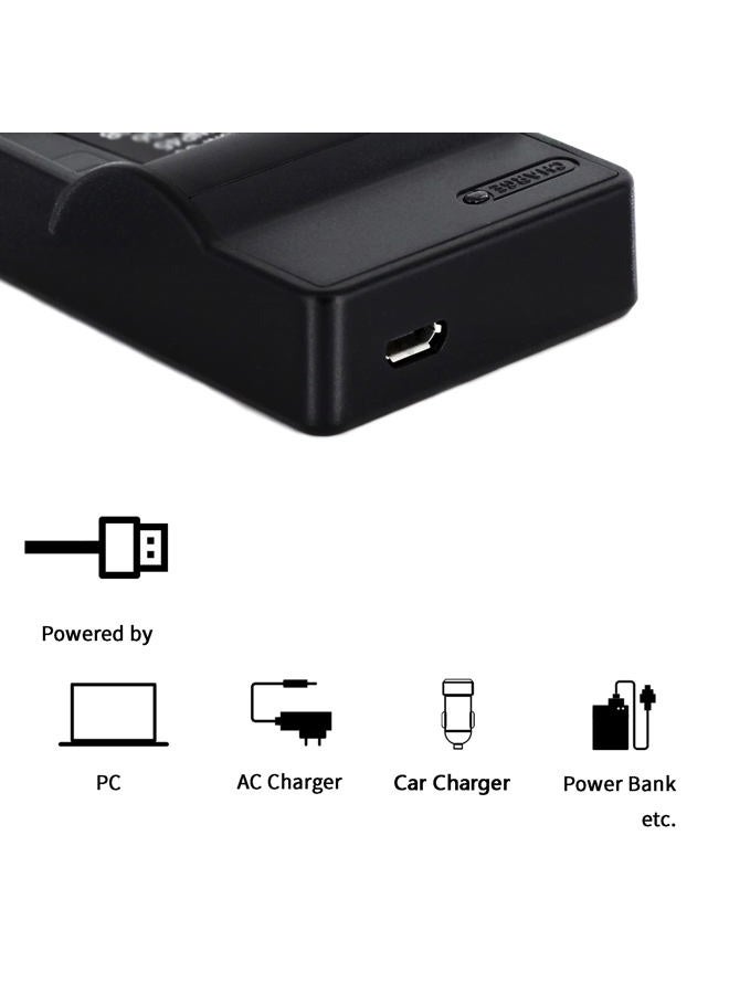 Norifon شاحن USB EN-EL19 لكاميرات نيكون كولبيكس S33، S7000، S6900، S2800، S100، S3100، S4100، S4300، S5200، S6500 والمزيد - Image 2