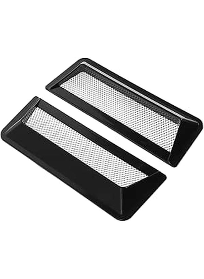 Black Shark Hood Vent Cover Decorative Trim For All Cars Easy Install - Image 1