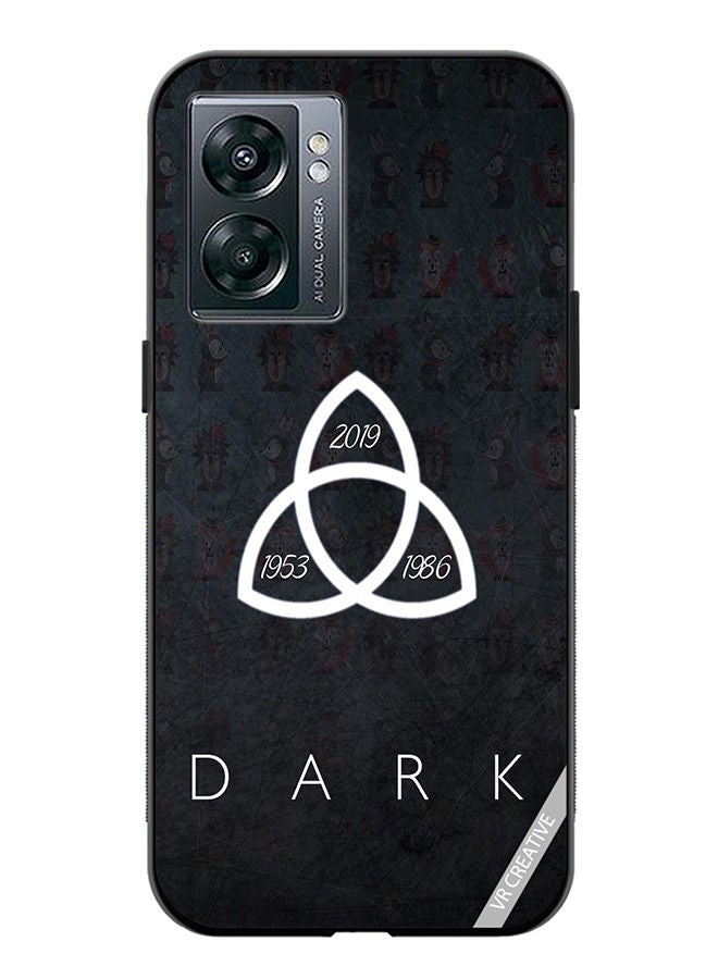 VR CREATIVE Protective Case Cover For OnePlus Nord N300 Dark Design Multicolour - Image 1