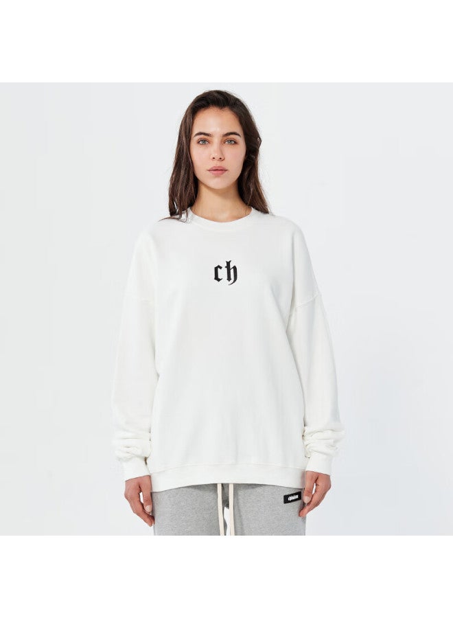 Chinismch Men's Sweatshirt, Spring American High Street Pullover, Couple's Top, Heavyweight Classic Round Neck Sweatshirt, Sc20071016 - Image 3