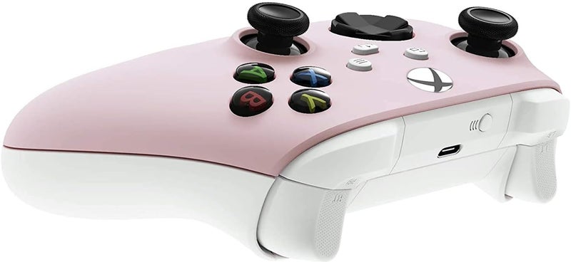 Custom Controllerzz Wireless Controller for Microsoft Xbox Series X/S & Xbox One - Custom Soft Touch Feel - Custom Xbox Series X/S Controller (X/S Baby Pink) - Image 4