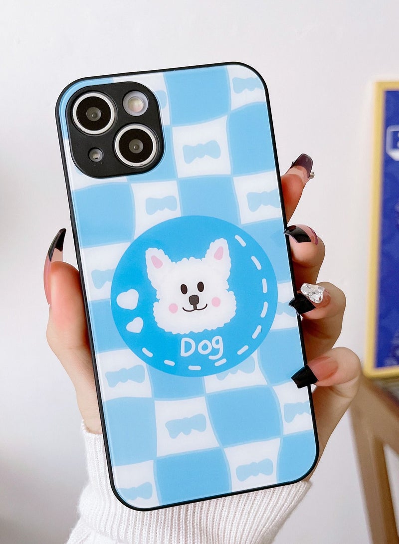 Loquat Back Cover Printed Glass Protective Mobile Phone Case for iPhone