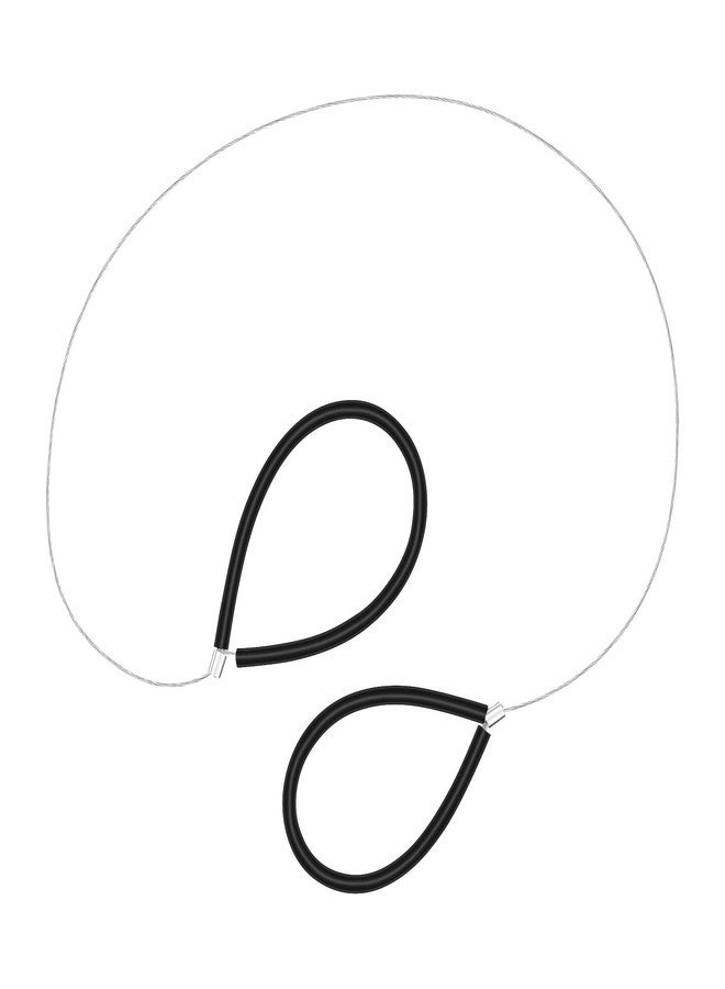 Luxiv 21.5 Inches Clay Cutters Wire, Luxiv Cut Off Tools for Clay Artists with Black Hand Pottery Wheel Tools Pottery Cut Off Tools (1) - Image 1