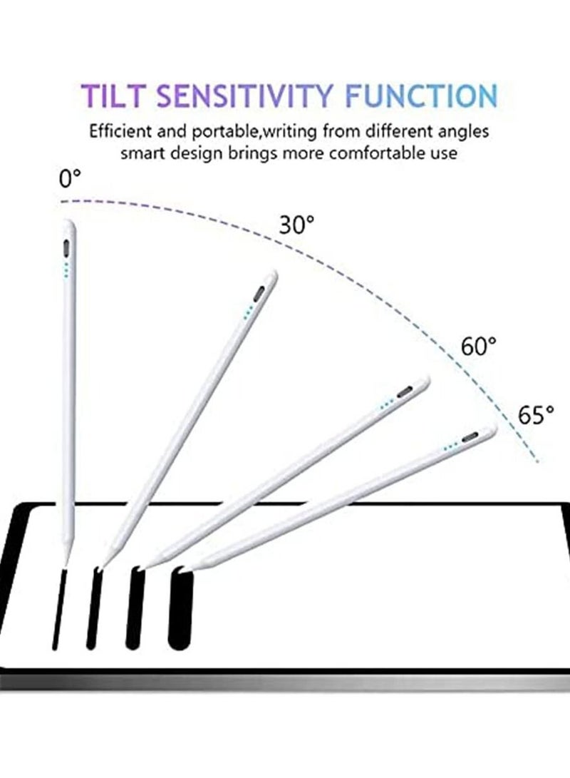 Stylus Pen for Apple iPad Pencil, Active Pen with Palm Rejection, Tilt, Magnetic Compatible with 2018-2022 2 Generation iPad 8th/7th/6th Gen iPad Air iPad Mini 6 iPad Pro (8.3/11/12.9") - Image 2