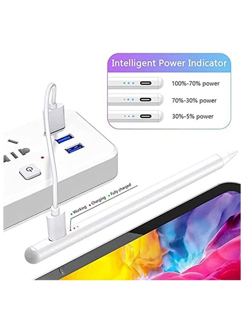 Stylus Pen for Apple iPad Pencil, Active Pen with Palm Rejection, Tilt, Magnetic Compatible with 2018-2022 2 Generation iPad 8th/7th/6th Gen iPad Air iPad Mini 6 iPad Pro (8.3/11/12.9") - Image 3