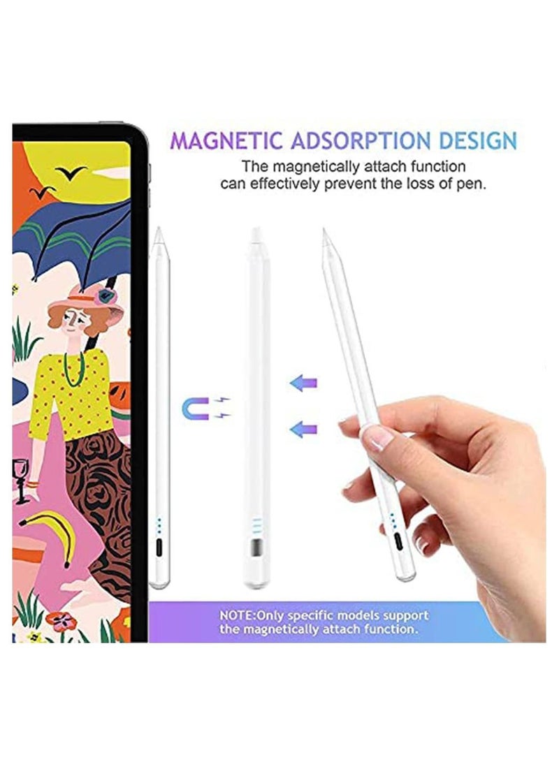 Stylus Pen for Apple iPad Pencil, Active Pen with Palm Rejection, Tilt, Magnetic Compatible with 2018-2022 2 Generation iPad 8th/7th/6th Gen iPad Air iPad Mini 6 iPad Pro (8.3/11/12.9") - Image 5