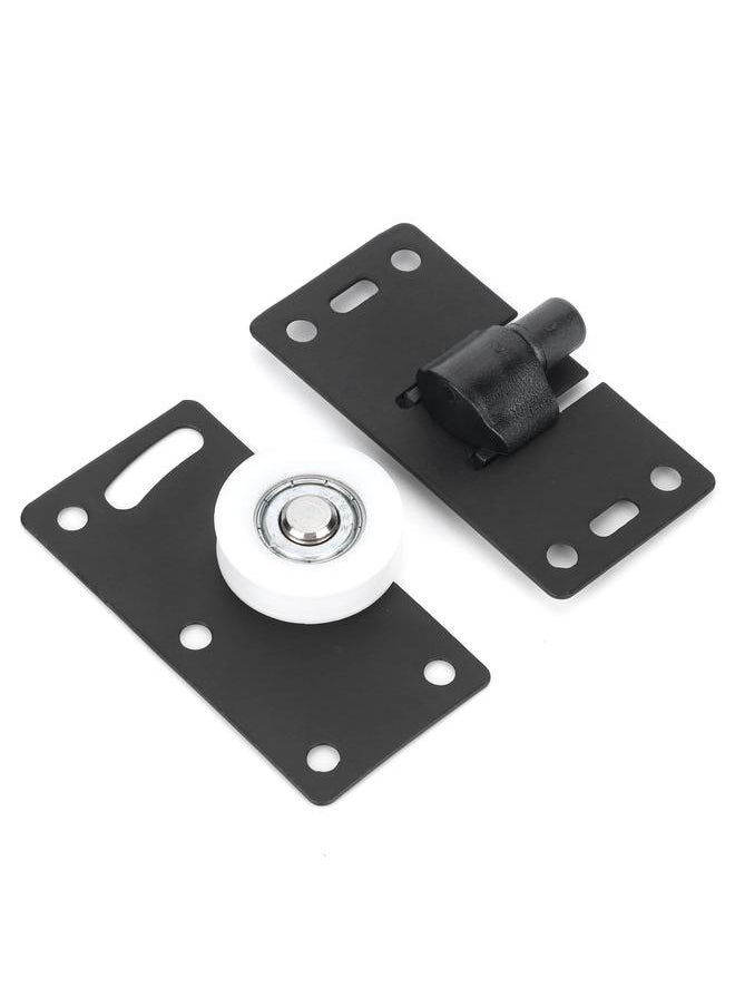Thoraya Sliding Door Wheel Set Cold Rolled Steel Door Pulley Hardware for Cabinet Closet Wardrobe  - Image 3