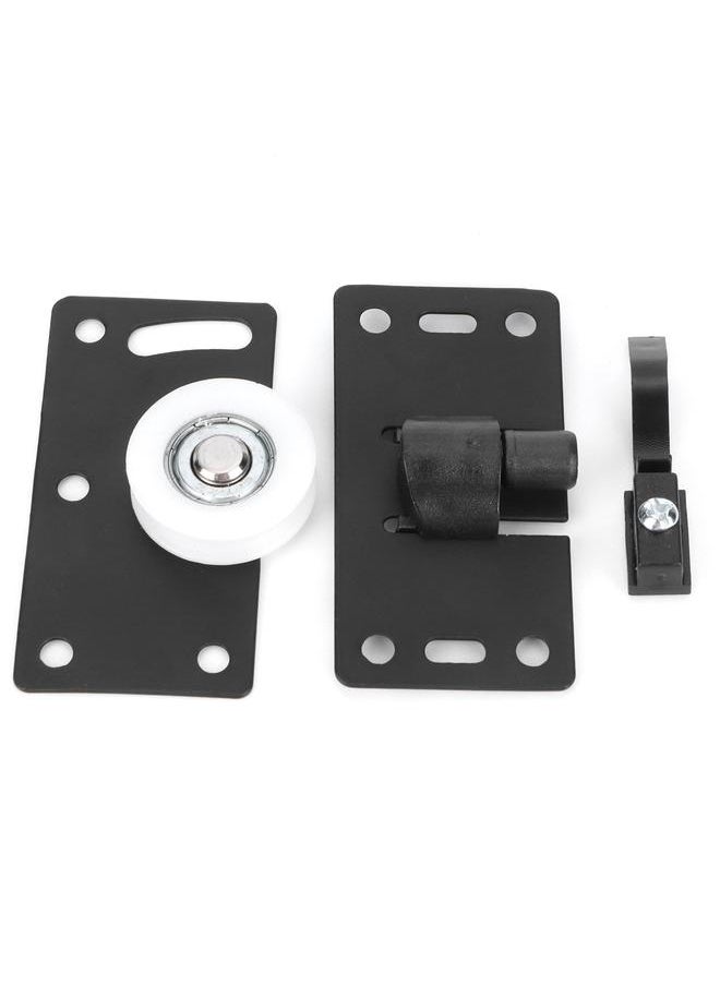 Thoraya Sliding Door Wheel Set Cold Rolled Steel Door Pulley Hardware for Cabinet Closet Wardrobe  - Image 1