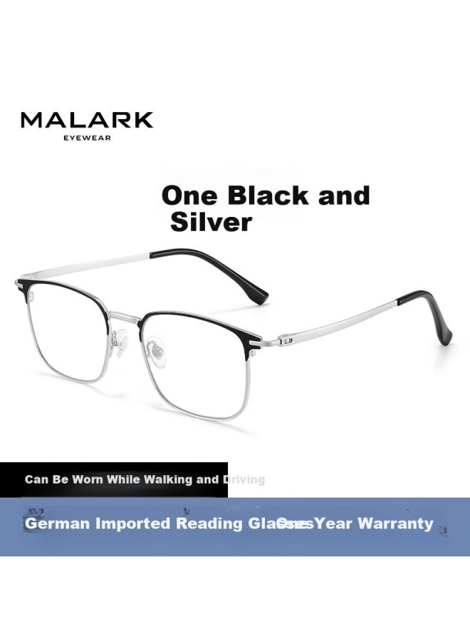 Morakot Morak German Imported Hd Blue Light Blocking Reading Gl Men Dual-purpose Premium Middle-aged And Elderly Eyewear Women - Image 2