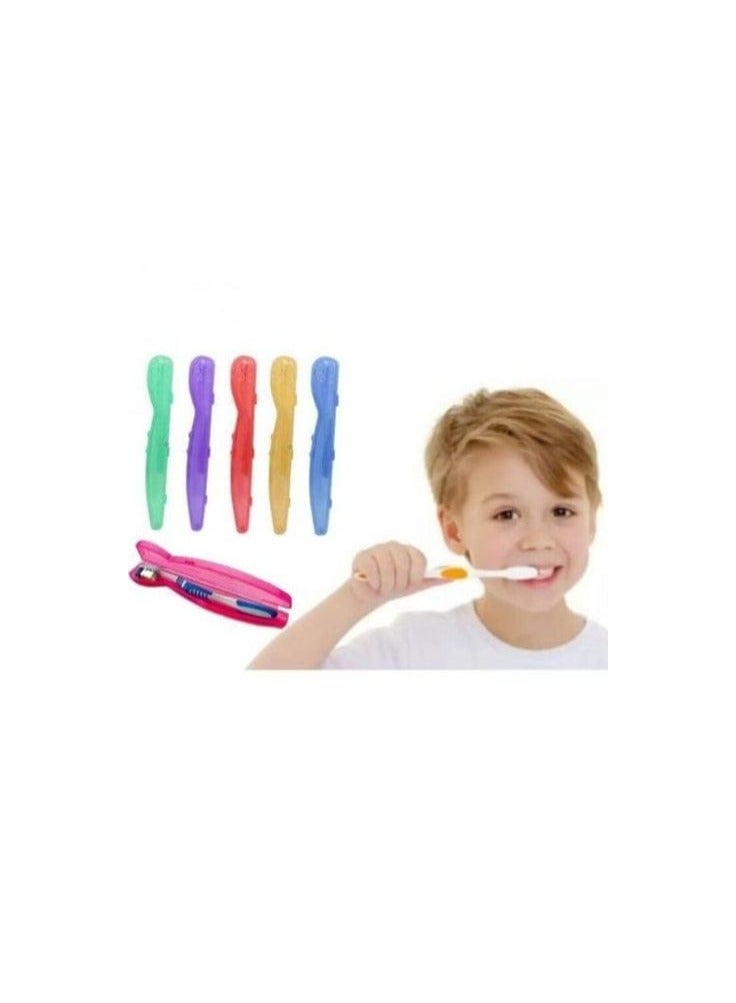 3 piece multi colored toothbrush holder - Image 1