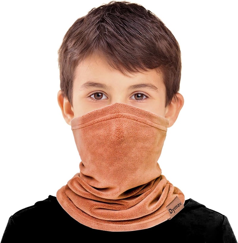 Dymex 2 PCS Kids Neck Warmer Gaiter Winter Fleece Neck Cover Balaclava Windproof Face Cover Mask for Ski Motorcycle - Image 2