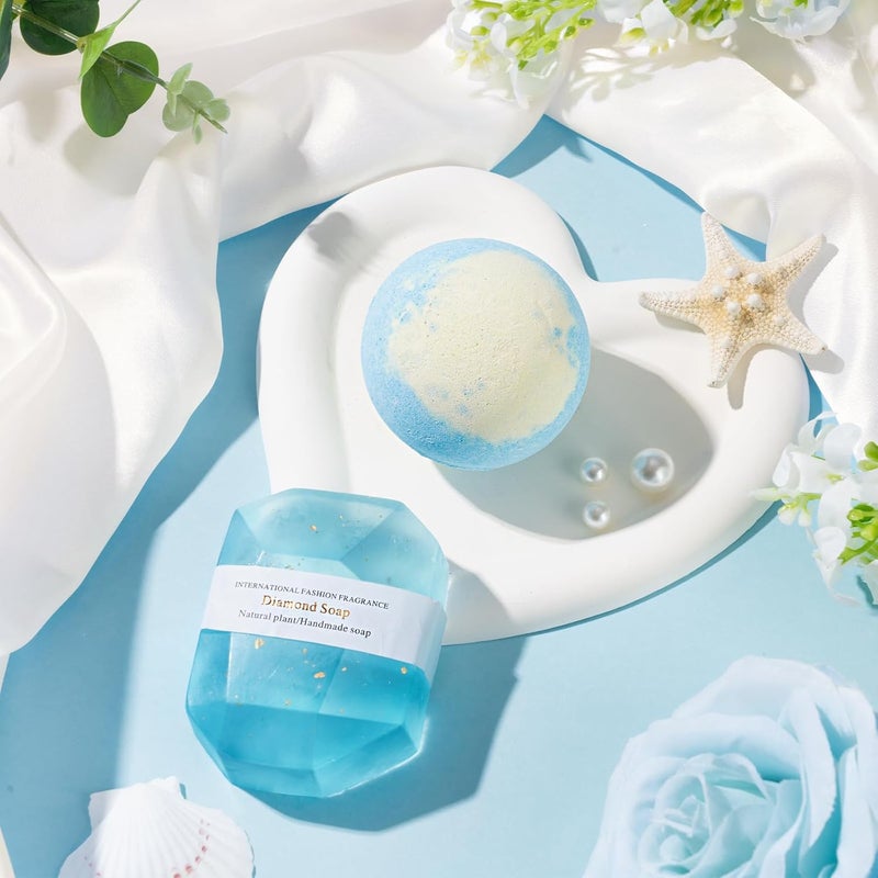 GiftPeak Birthday Gifts for Women Relaxing Spa Gift Baskets for Women Ocean Scented Self Care Gifts Mothers Day Bath and Body Inspirational Gift Set for Mom Her Wife Best Friends Sister Girlfriend Coworker - Image 5