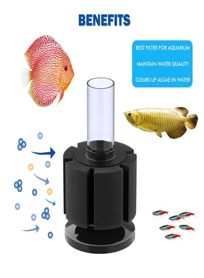 Hallofeed BIO-Sponge Filter for Aquarium, HF-380 - Image 2