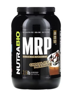 NutraBio MRP 40:40:20 Meal Replacement Chocolate Milkshake 2.5 lb 1115 g  - Image 1