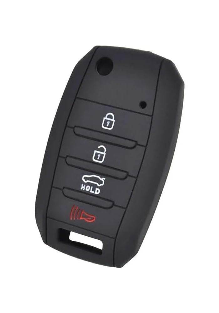 QASULER Silicone Key Case Cover for Kia - Image 3