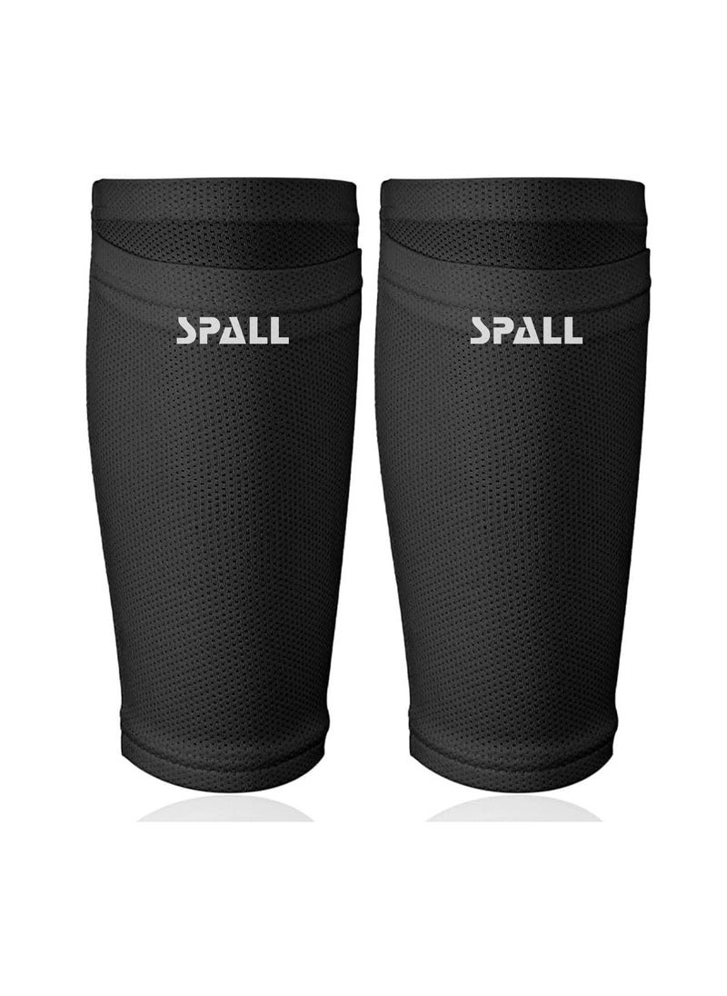 Spall Soccer Shin Guard Sleeves With Optimized Insert Pocket Shin Pad Compression Sleeves Leg Performance Support For Youth And Adults  - Image 1