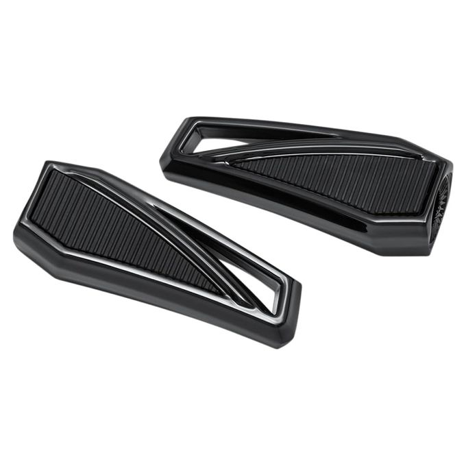 KURYAKYN 5761 Gloss Black Motorcycle Foot Controls, 2 Pack - Image 5