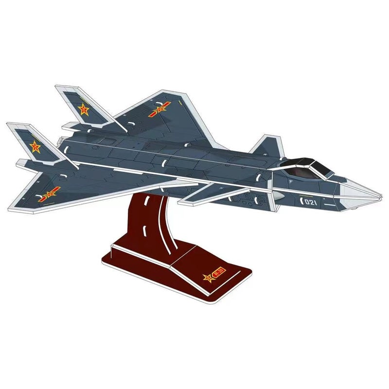 3D Three-Dimensional Puzzle Children'S Parent-Child Toy Building House Handmade Puzzle Paper Model Gift Assembly Interaction - Image 1