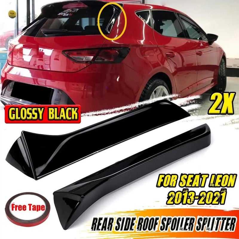 Yurefax Car Window Trim Lip Spoiler for Seat Leon 5F FR - Image 4