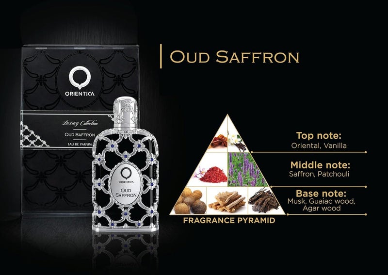 Orientica Luxury Collection Oud Saffron Eau De Parfum - 0.25 oz / 7.5ml - Image 5