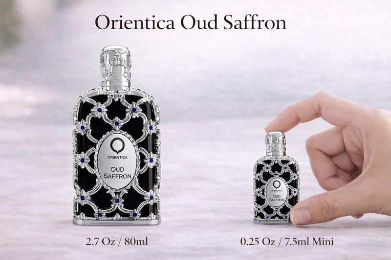 Orientica Luxury Collection Oud Saffron Eau De Parfum - 0.25 oz / 7.5ml - Image 2