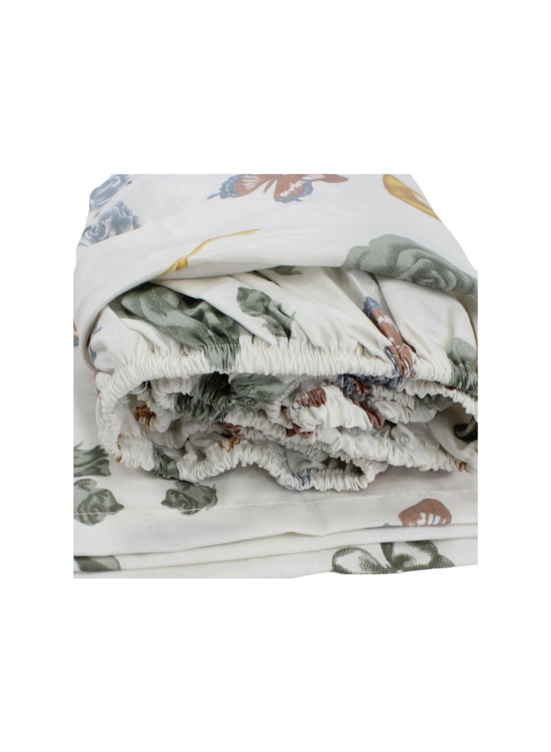 اوركيدز طقم ملاءات سرير - بنقشة فراشات - Image 3