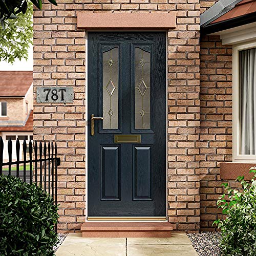hom&us 5 Inch House Numbers, Cast Iron House Numbers for Outside, Address Numbers for Houses, Farmhouse, Garage, Shop, Offices, Hotel, LETTER D - Image 4