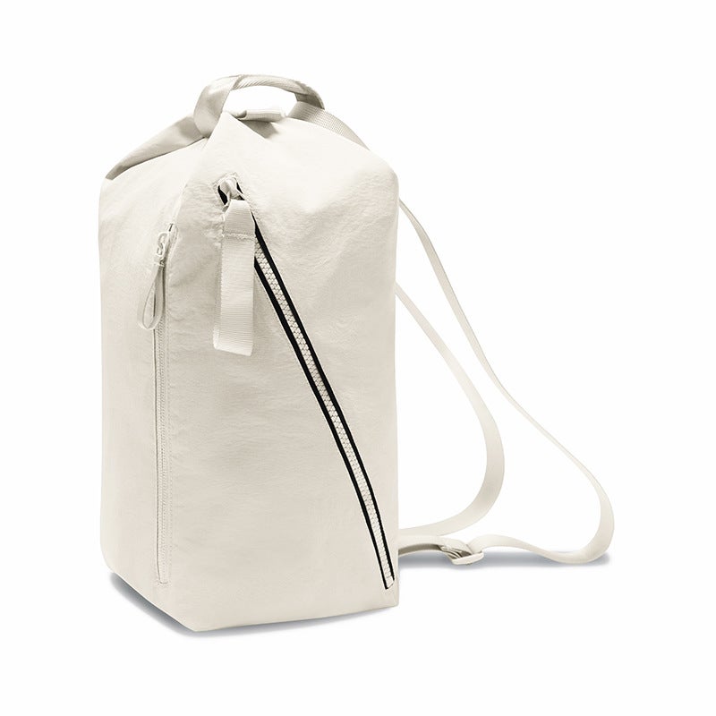 Generic Portable Gym Bag Multifunctional Shoulder Waterproof Yoga Sling Native white (NEW)