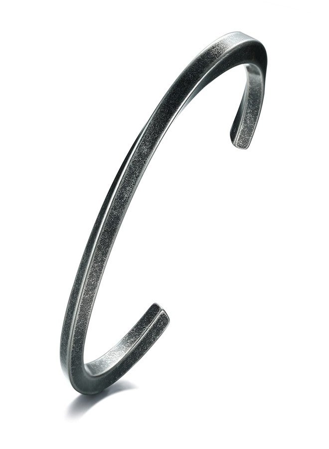 VNOX Men Bracelet Norse Viking Mobius: Vnox Stainless Steel All-light Arm Rings Pagan Jewelry Amulet Talisman Bangle Gifts for Women - Image 1