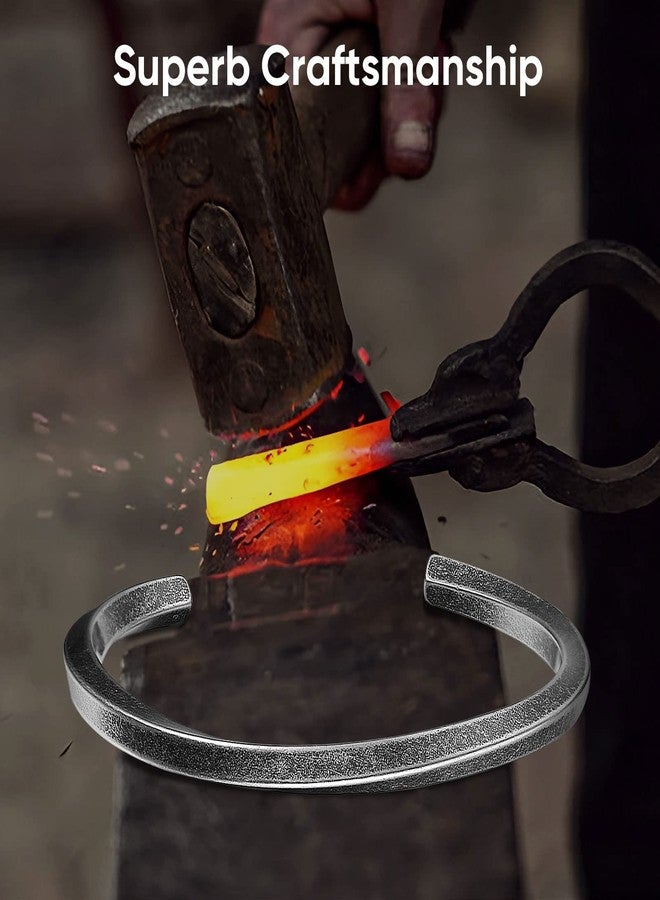 VNOX Men Bracelet Norse Viking Mobius: Vnox Stainless Steel All-light Arm Rings Pagan Jewelry Amulet Talisman Bangle Gifts for Women - Image 5